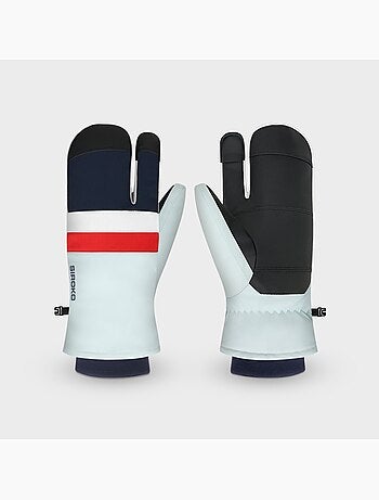 Moufles de ski 3 doigts homme et femme glisse light