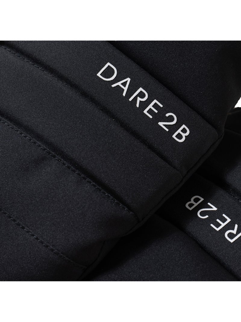 Moufles de ski à poignets ajustables motif/style logo freeride - dare 2b Noir - Kiabi