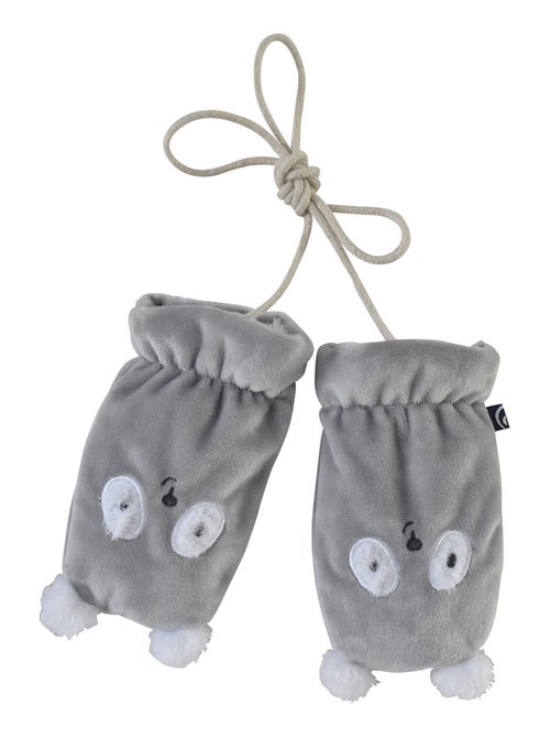 MOUFLES GRIS DOGGY - Kiabi