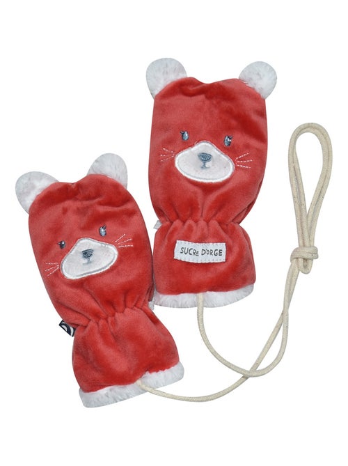 MOUFLES INDIE VELOURS DOUX BEBE - Kiabi
