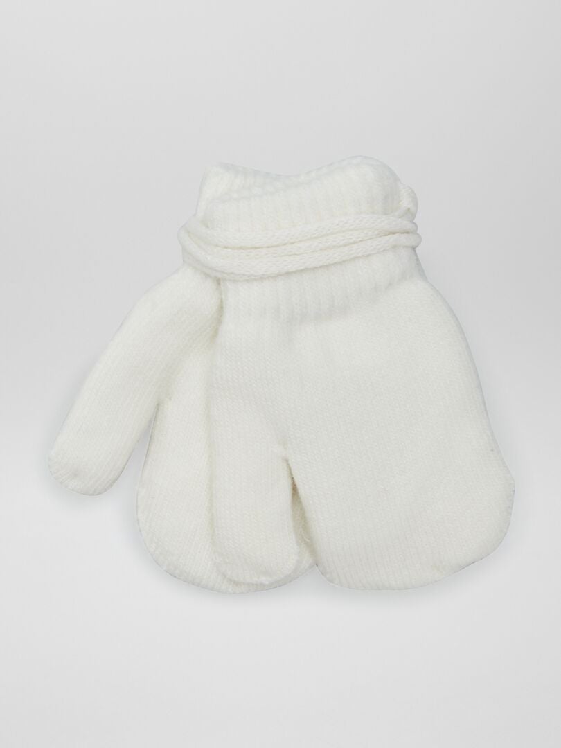 Moufles imperméables pour enfant et bébé doublées polaire