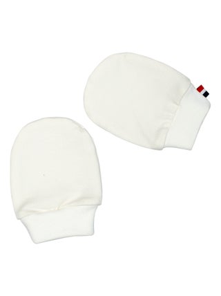KATOOM 6 Paires Moufles Bébé Anti-Griffures Coton 0-12 Mois - Rose Bleu Jaune