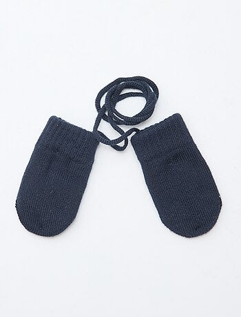 Moufles polaires en maille