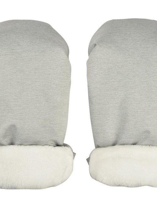 Moufles pour poussette gris chiné - Kiabi Moufles pour poussette gris chiné - Kiabi