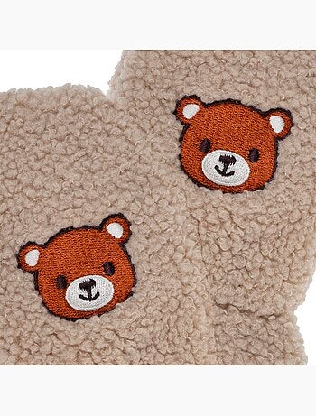 Moufles sherpa doublé polaire mixte bébé isotoner