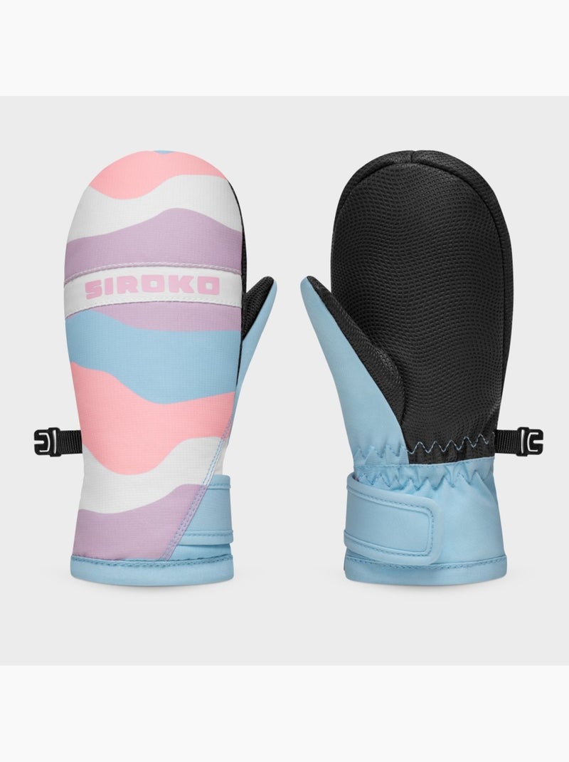 Moufles thermiques snowboard et ski enfant sports d'hiver enfants mermaid Multicolore - Kiabi