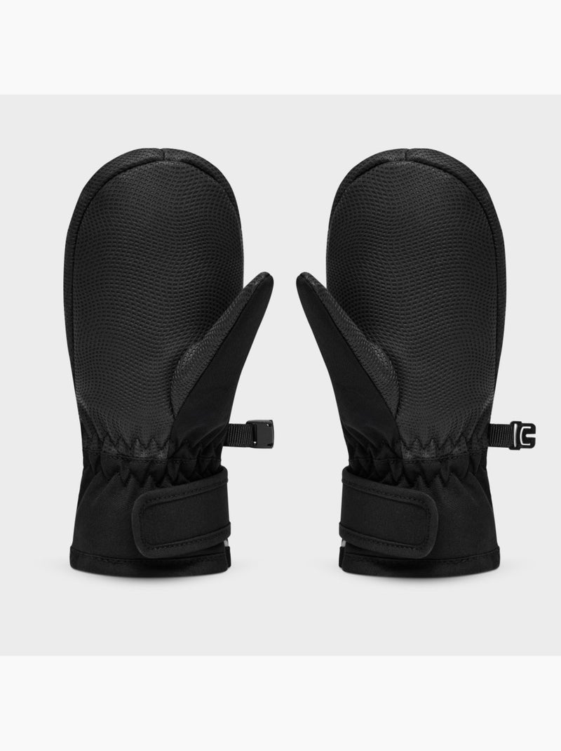 Moufles thermiques snowboard et ski enfant sports d'hiver enfants spook Noir - Kiabi