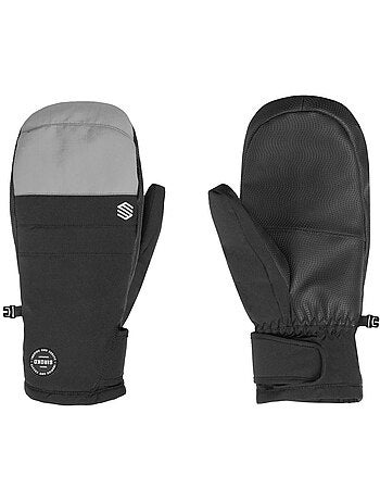 Moufles thermiques snowboard et ski sports d'hiver homme et femme pitztal gray