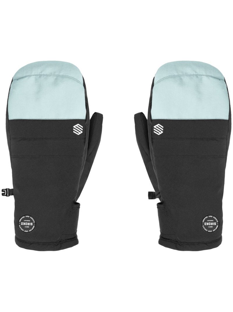 Moufles thermiques snowboard et ski sports d'hiver homme et femme pitztal light Bleu - Kiabi