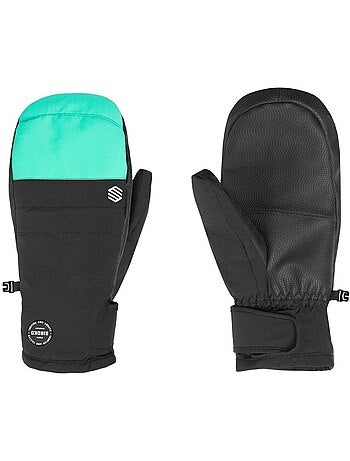 Moufles thermiques snowboard et ski sports d'hiver homme et femme pitztal turquo