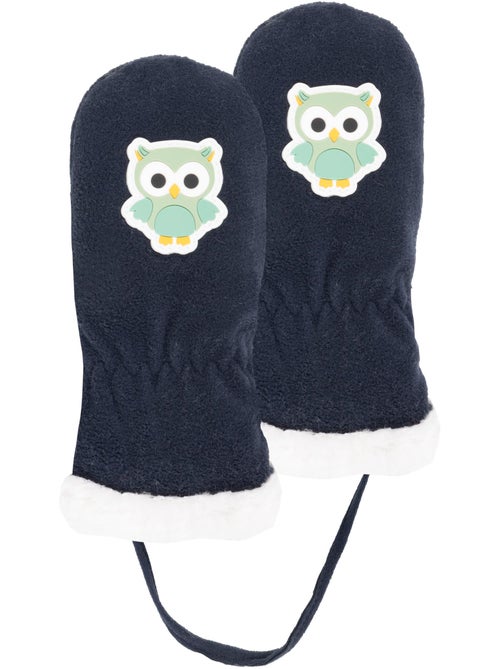 Moufles ultra doux, doublées fausse fourrure mixte bébé isotoner - Kiabi Moufles ultra doux, doublées fausse fourrure mixte bébé isotoner - Kiabi