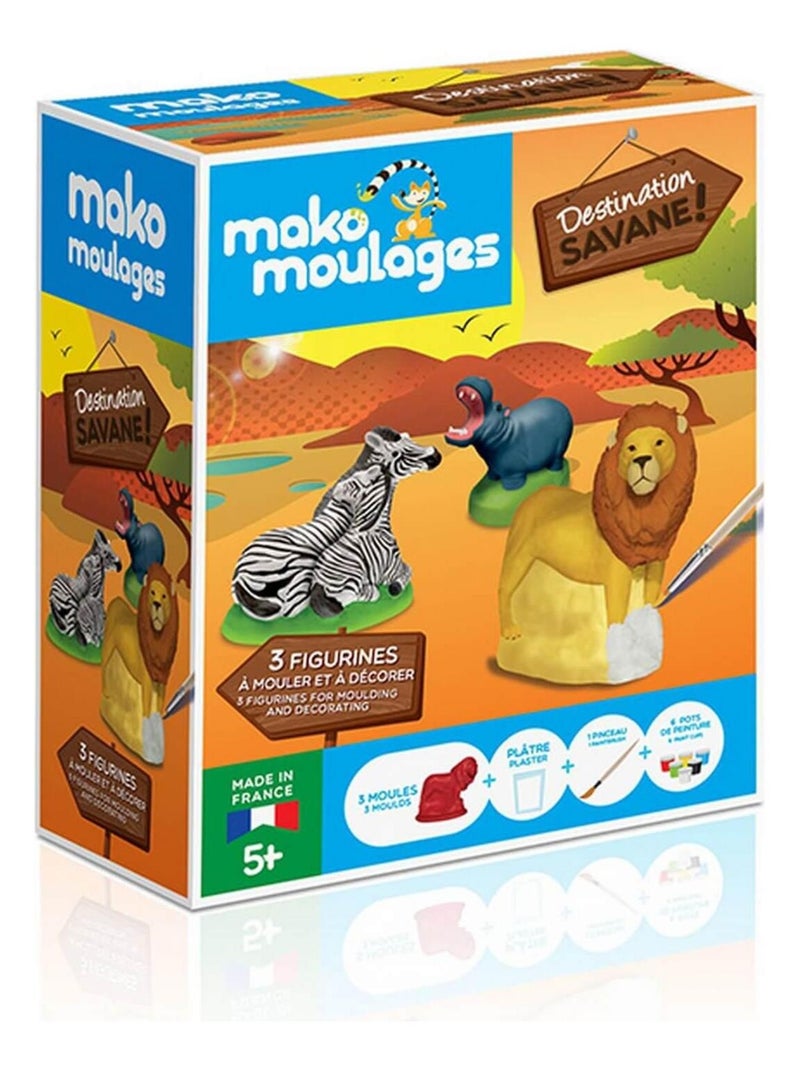 Moulage en plâtre : Destination Savane N/A - Kiabi