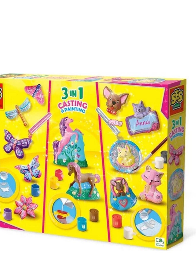 Moulage et peinture - 3 en 1 N/A - Kiabi