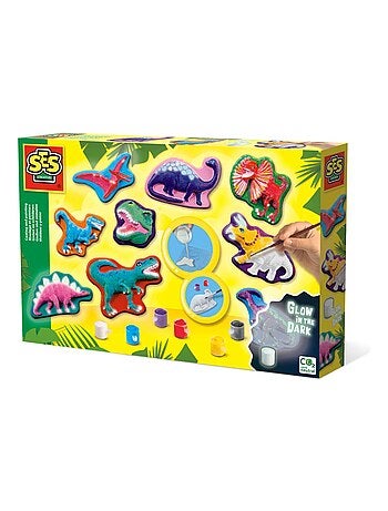 Moulage et peinture : Dinos fantaisie