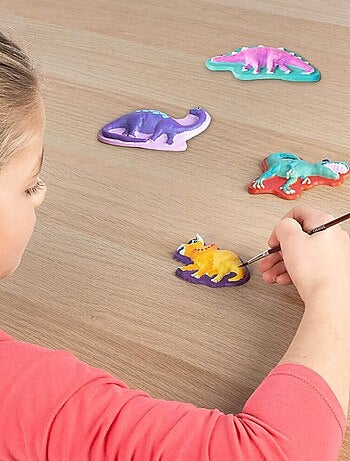 Moulage et peinture : Dinos fantaisie