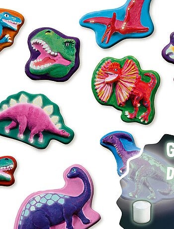Moulage et peinture : Dinos fantaisie