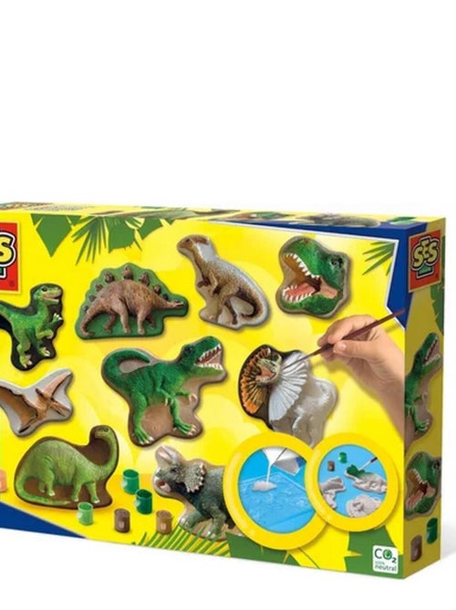 Moulage et peinture : Le monde des dinosaures - Kiabi
