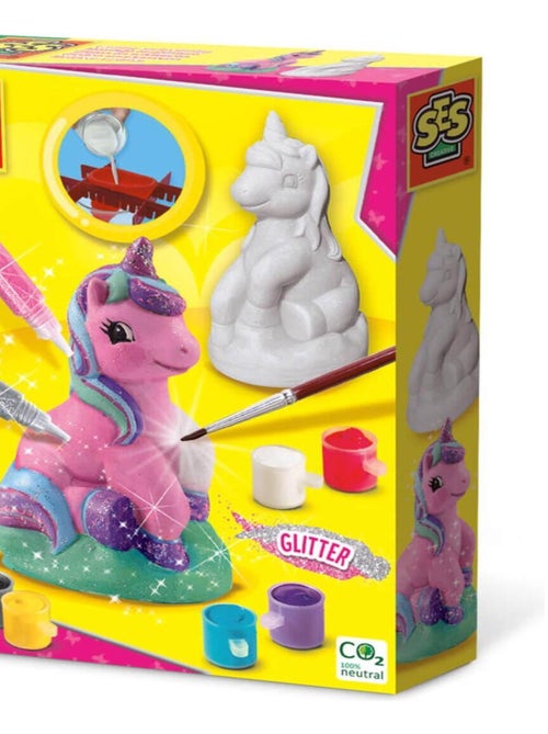 Moulage et peinture : Licorne - Kiabi