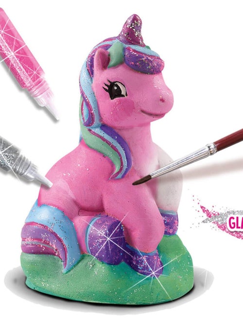 Moulage et peinture : Licorne - Kiabi