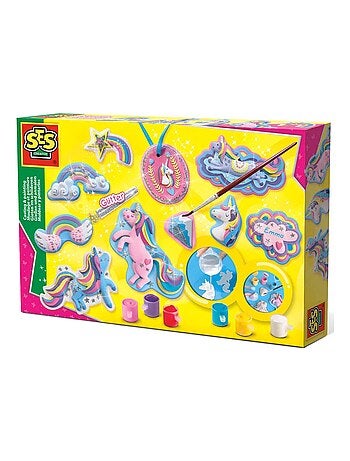 Moulage et peinture : Licornes