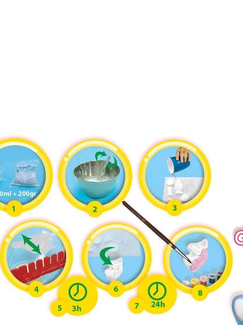 Moulage et peinture : Licornes N/A - Kiabi