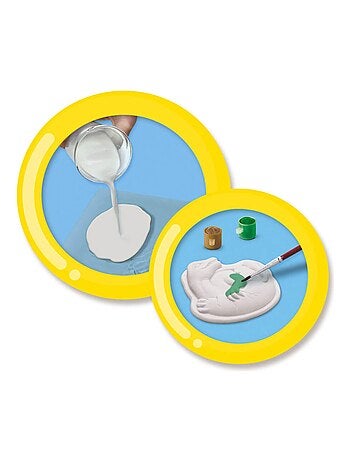 Moulage et peinture : Œufs de dinos