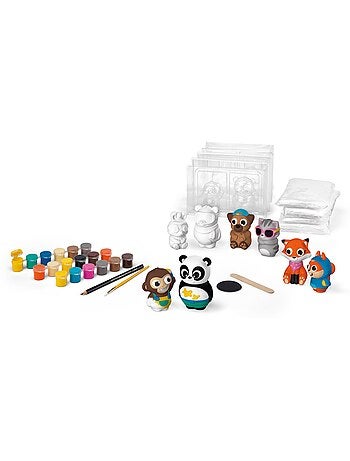 Moulage Plâtre 8 Animaux - Maped