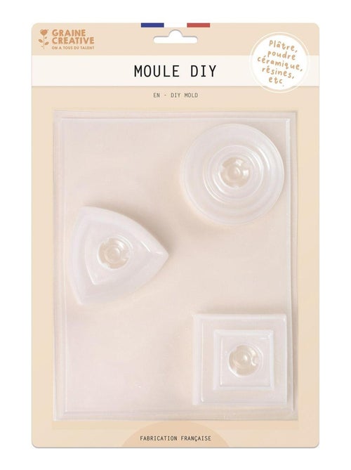 Moule 3 bougeoirs fantaisie 6 cm - Graine Créative - Kiabi