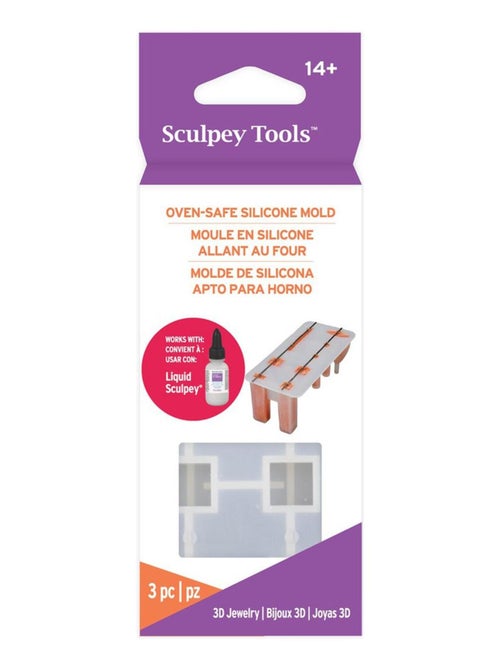 Moule 3D en silicone pour bijoux - Sculpey - Sculpey - Kiabi