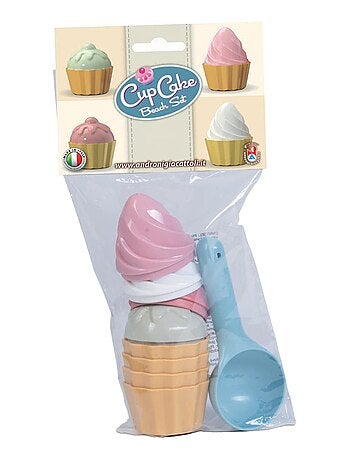 Moule à sable pour cupcakes avec pelle