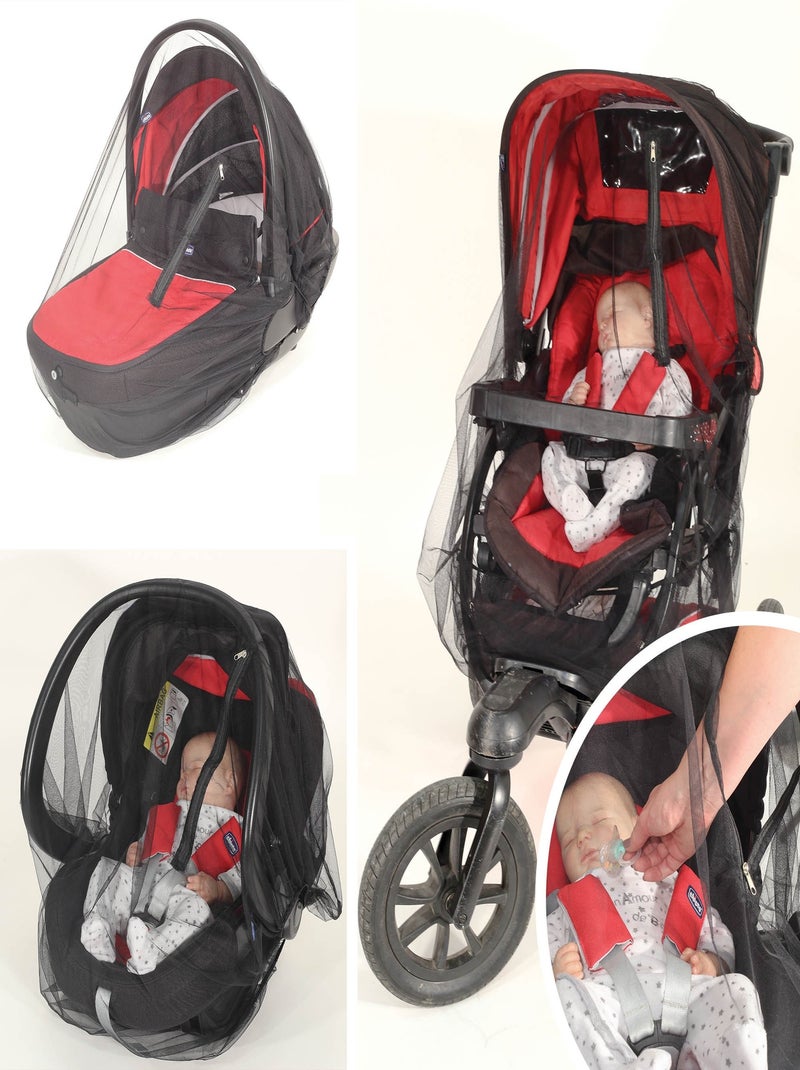 Moustiquaire Bébé Noir - Kiabi