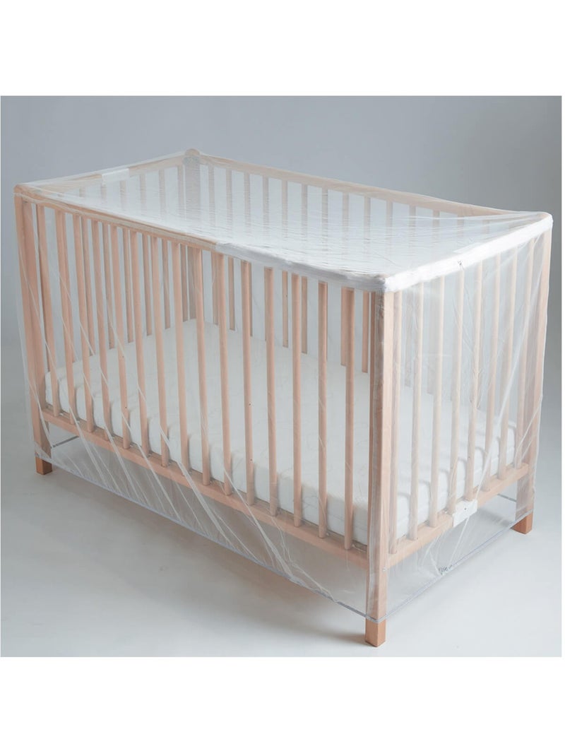 Moustiquaire de lit bébé intégrale avec zip Blanc - Kiabi