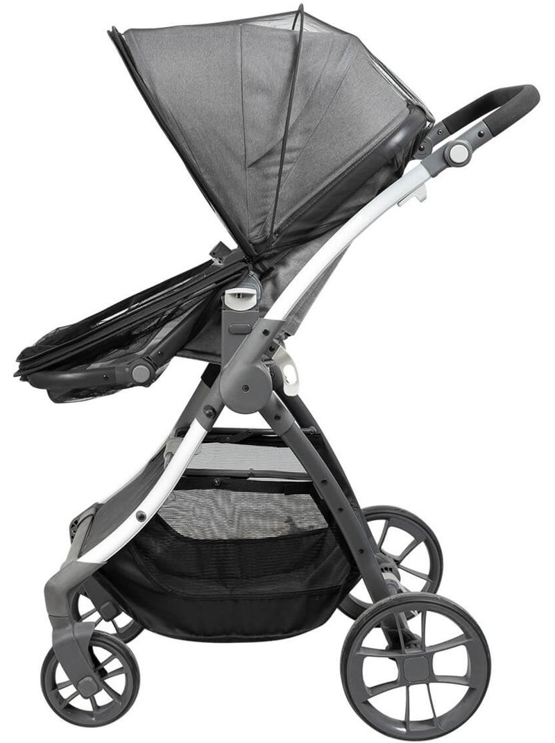 Moustiquaire de poussette multi-fonction Noir - Kiabi