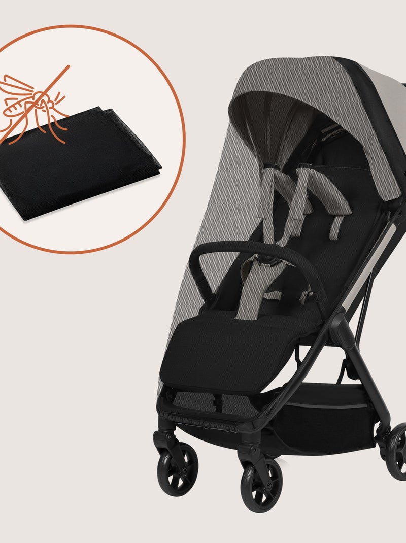 Moustiquaire pour poussette LIONELO - Pour poussette Julie Air et Bess Noir - Kiabi