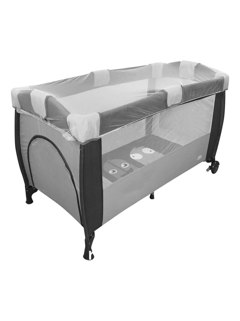 Moustiquaire universelle pour lit bébé - Monsieur Bébé Blanc - Kiabi