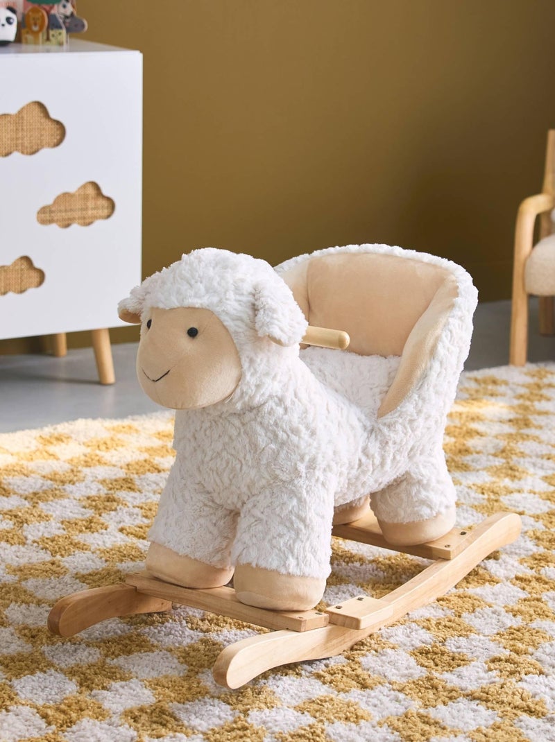 Mouton à bascule pour enfant Maroa Blanc - Kiabi
