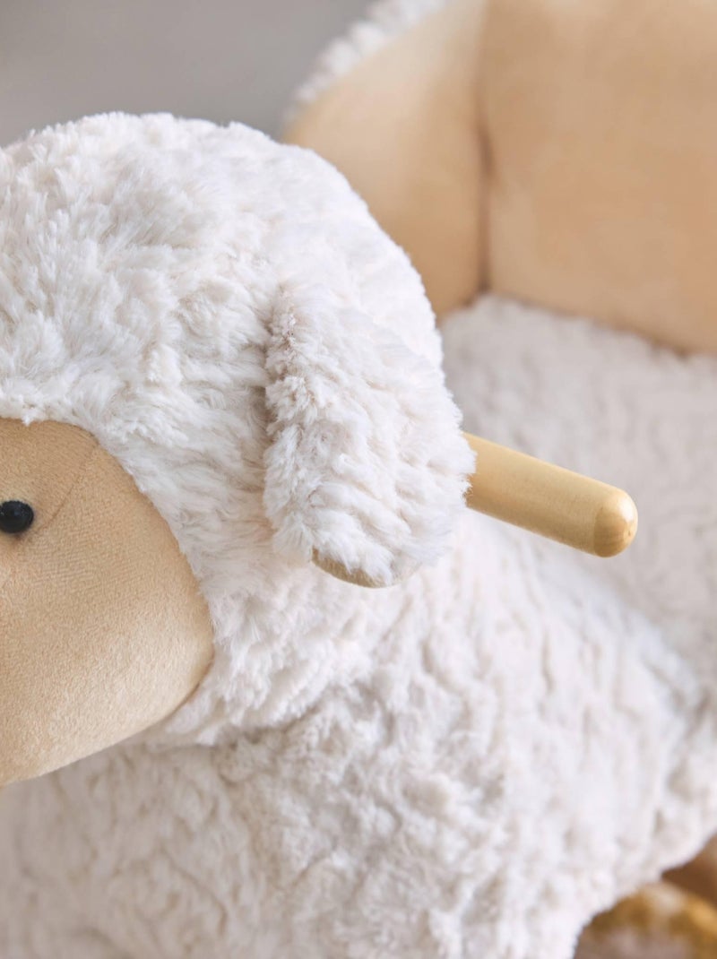 Mouton à bascule pour enfant Maroa Blanc - Kiabi