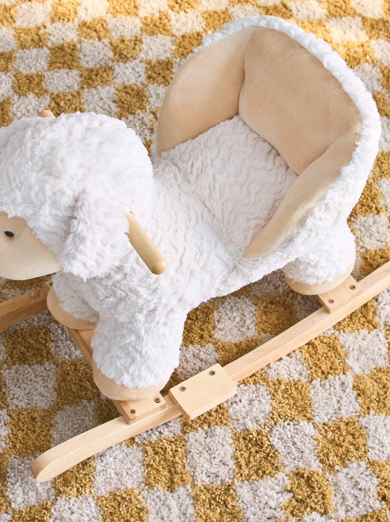 Mouton à bascule pour enfant Maroa Blanc - Kiabi