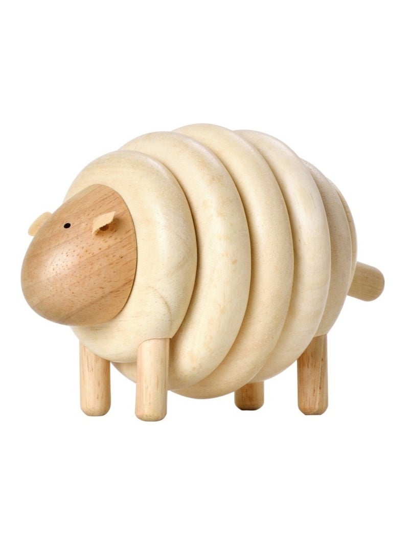 Mouton à lacer Blanc - Kiabi