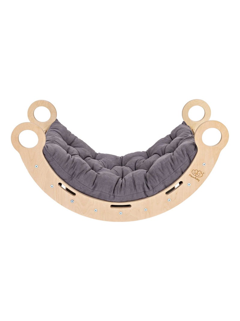 Moyenne Planche à Bascule pour Enfants classique et diapositive avec oreiller Gris - Kiabi