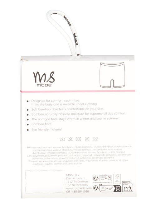 MS MODE Accessoires Lot de 2 shorts galbants - Kiabi