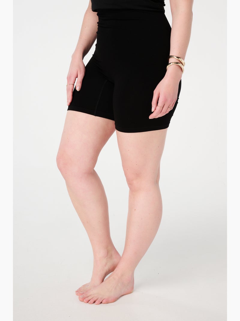 MS MODE Accessoires Lot de 2 shorts galbants Noir - Kiabi