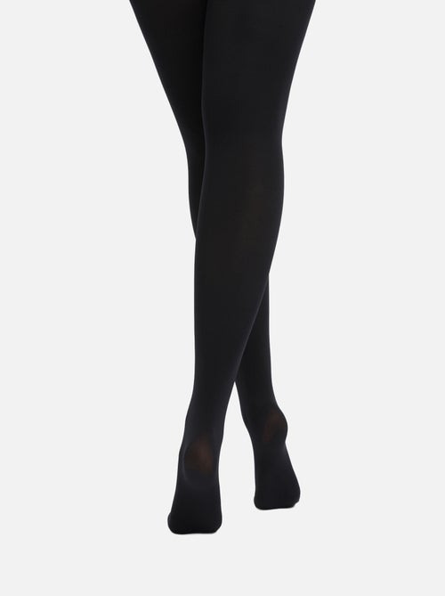MS MODE Accessoires Pack de 2 Collants Super stretch 3D 100 den - Kiabi MS MODE Accessoires Pack de 2 Collants Super stretch 3D 100 den - Kiabi