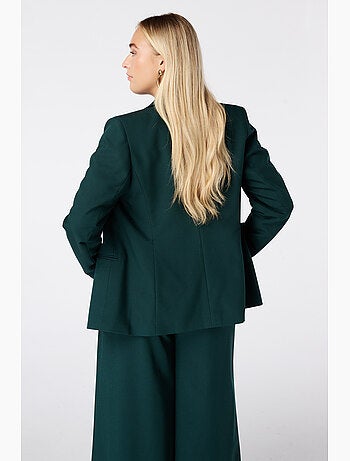 Ms mode blazer à double boutonnage