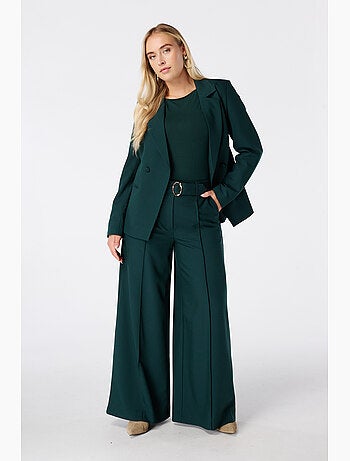 Ms mode blazer à double boutonnage