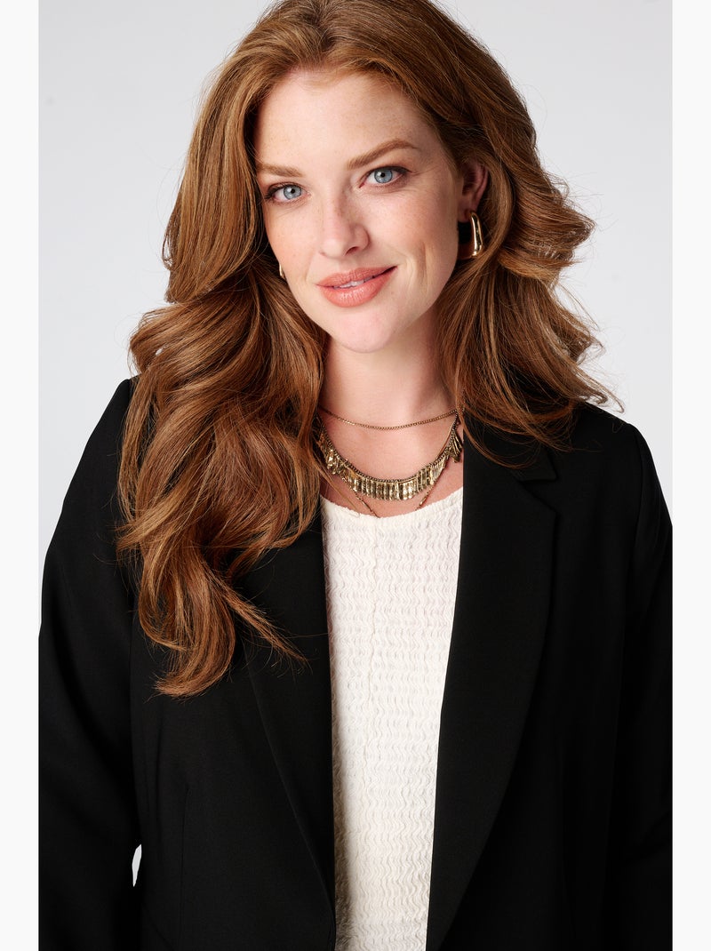 Ms mode blazer cintrée Noir - Kiabi