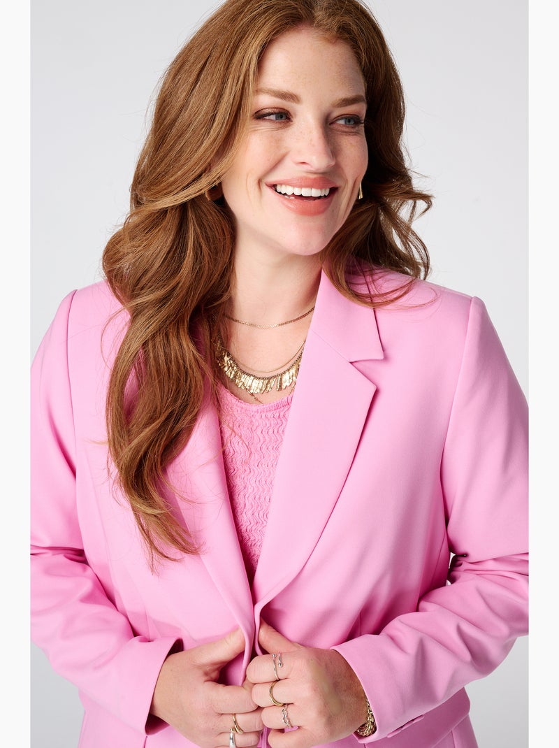 Ms mode blazer Rose fluo - Kiabi