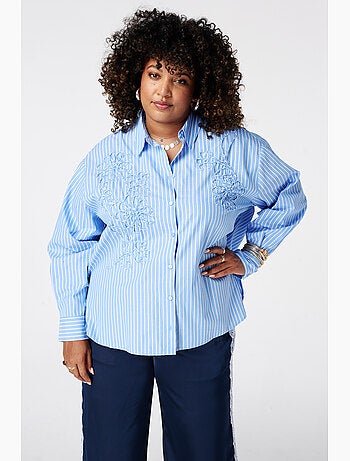 Ms mode blouse rayée