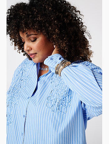 Ms mode blouse rayée