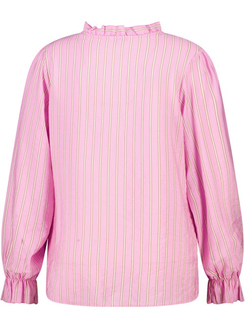 Ms Mode Chemisier blouse à volants - Kiabi Ms Mode Chemisier blouse à volants - Kiabi